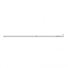 Kirschner Wire Drill Trocar Pointed - Flat End Stainless Steel, 14 cm - 5 1/2" Diameter 2.0 mm Ø
